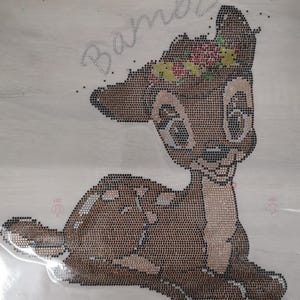 Bambi Hot Fix Strass Strijk Op Hitte Bling Kristal Transfer Patch Applicatie Sticker