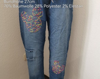 Pantalon Mickey Mouse taille 36-42 look denim