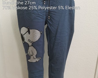 Pantalon à paillettes Snoopy taille 44-46