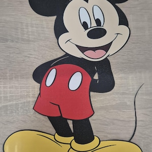 Mickey Mouse Cartoon DTF Transfer Bügelbild Wärmeübertragung auf Kleidung - Textil druckfertig
