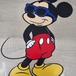Mickey Mouse Cartoon DTF Transfer Iron-on Heat Transfer to Clothing - Textile Ready to Print