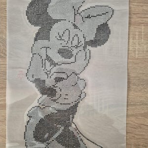 Minnie Mouse Hot Fix Strass Eisen Auf Heat Bling Kristall Transfer Patch Applikation Aufkleber