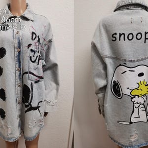 Snoopy Jeansjacke Größe 44