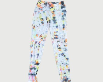 Tie Dye Cotton Leggings