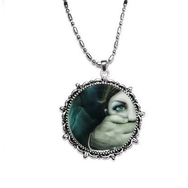 We Soon Forget Cameo Necklace