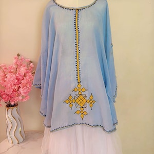 Ethiopia Traditional Dress Light Blue - Etsy