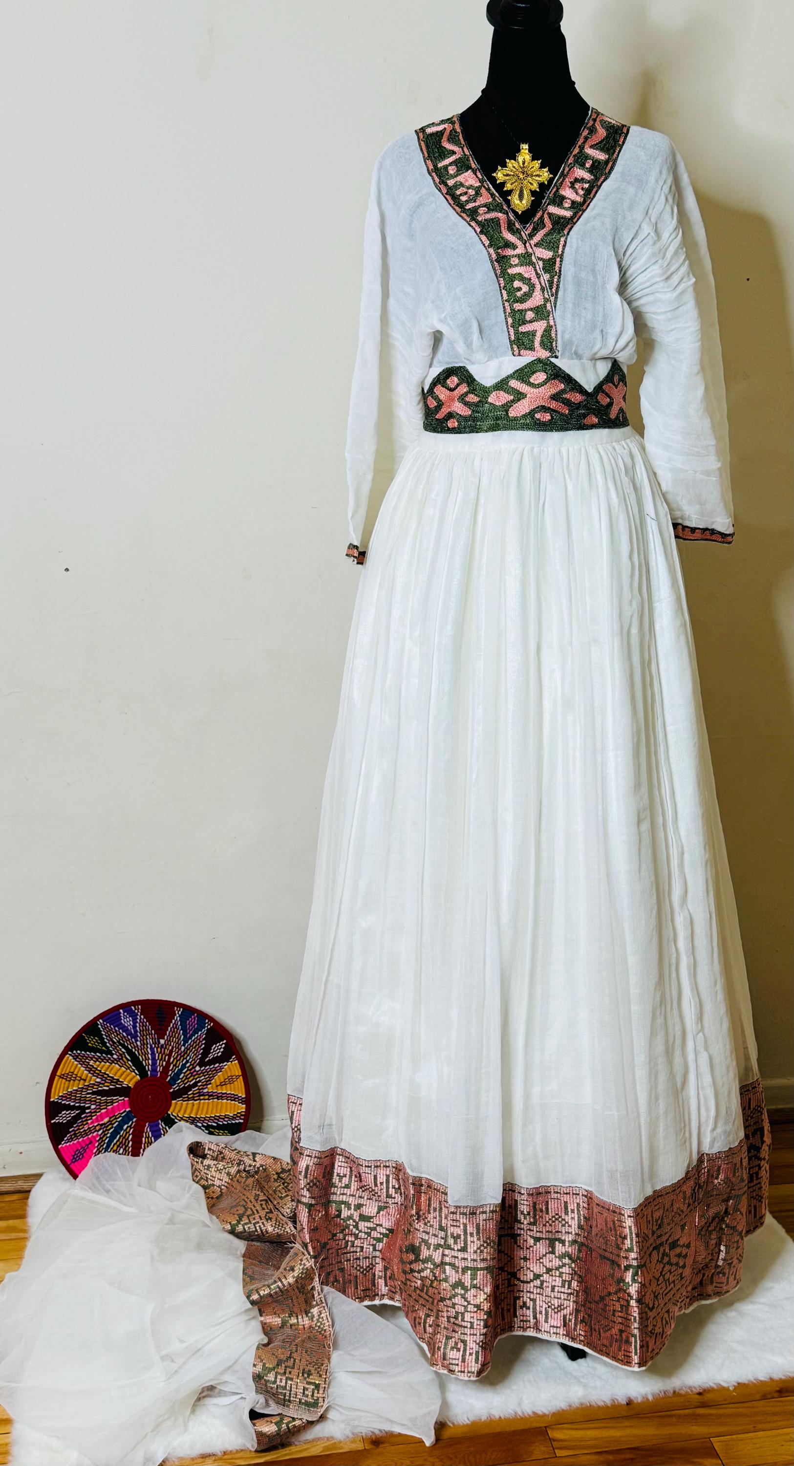 Ethiopian and Eritrean traditional dress (habesha kemis