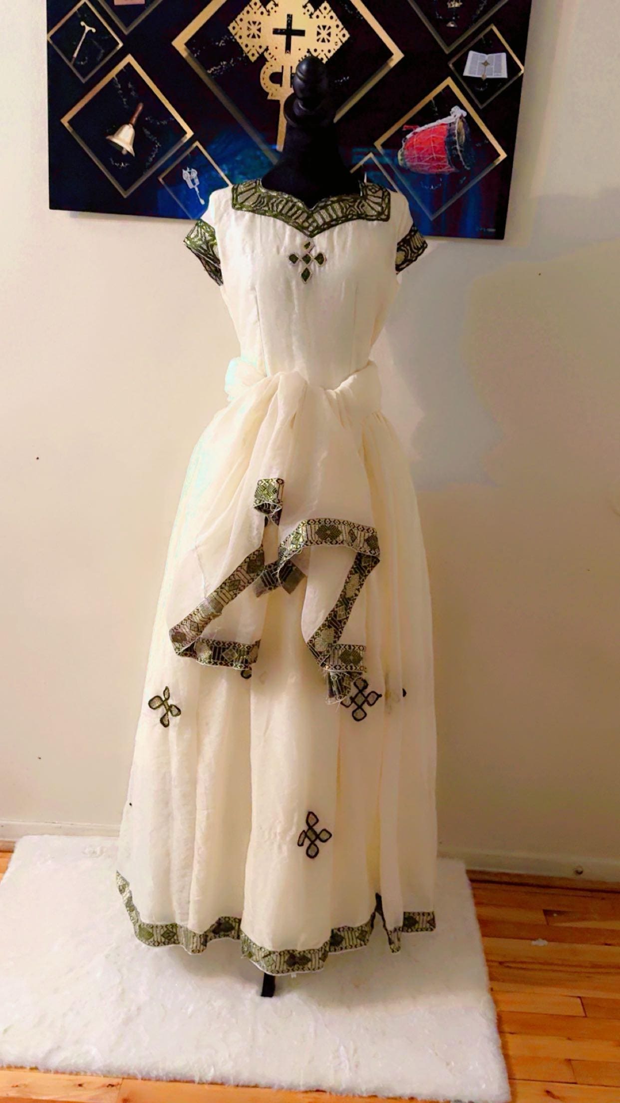 sachin and babi light blue dress Chiffon Kemis
