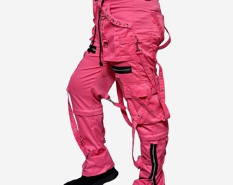 【KOOLOSET】Pin Nylon Strap Pants Pin Nylon Strap Pants (2color) - kooloset