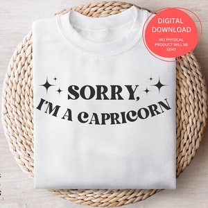 Dierenriem SVG, Steenbok SVG Cut-bestand voor Cricut, Astrologie SVG voor T-shirt, Totebag en Cups
