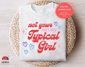 Autism Svg, Adhd Svg, Neurodivergence SVG and PNG Cut File for Cricut for T-shirts, Tote Bags and Cups