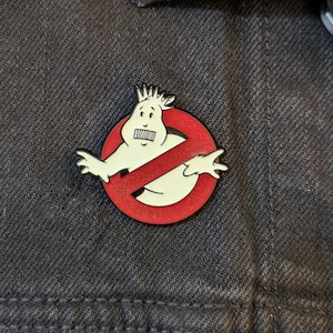 Ween x Ghostbusters glow in the dark enamel pin &quot;Boogbusters&quot;