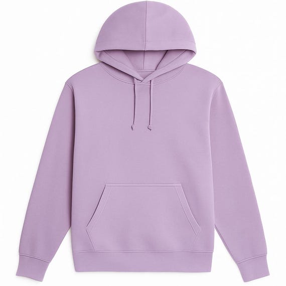 Custom Heavyweight Dusty Purple Hoodie, Lavender Hoodie, Hoodies