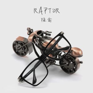 Raptor-Inspired Cross Flower Frame Glasses | Vintage Punk Eyewear, Stylish and Simple Unisex Glasses, Trendy Gift for Men & Women
