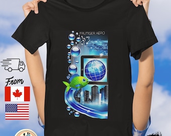 Frutiger Aero Y2K Graphic Shirt — Retro Cyber Aesthetic Tee, Hoodie or Sweatshirt