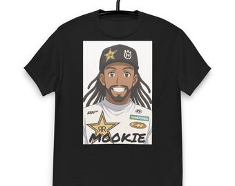 Malcom Stewart Mookie SMX Supercross Motocross Anime Cartoon T-shirt supercross shirts