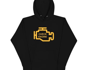 おもしろいチェックエンジンもうすぐ パーカー ツーリングシーズンはもうすぐ！急な雨にも対応できるオールシーズン