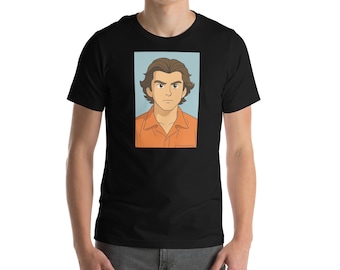 Deegan Mugshot Cartoon T-Shirt, Supercross Fan Apparel