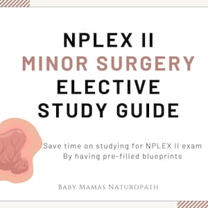 Guía de estudio para el examen NPLEX II de cirugía menor