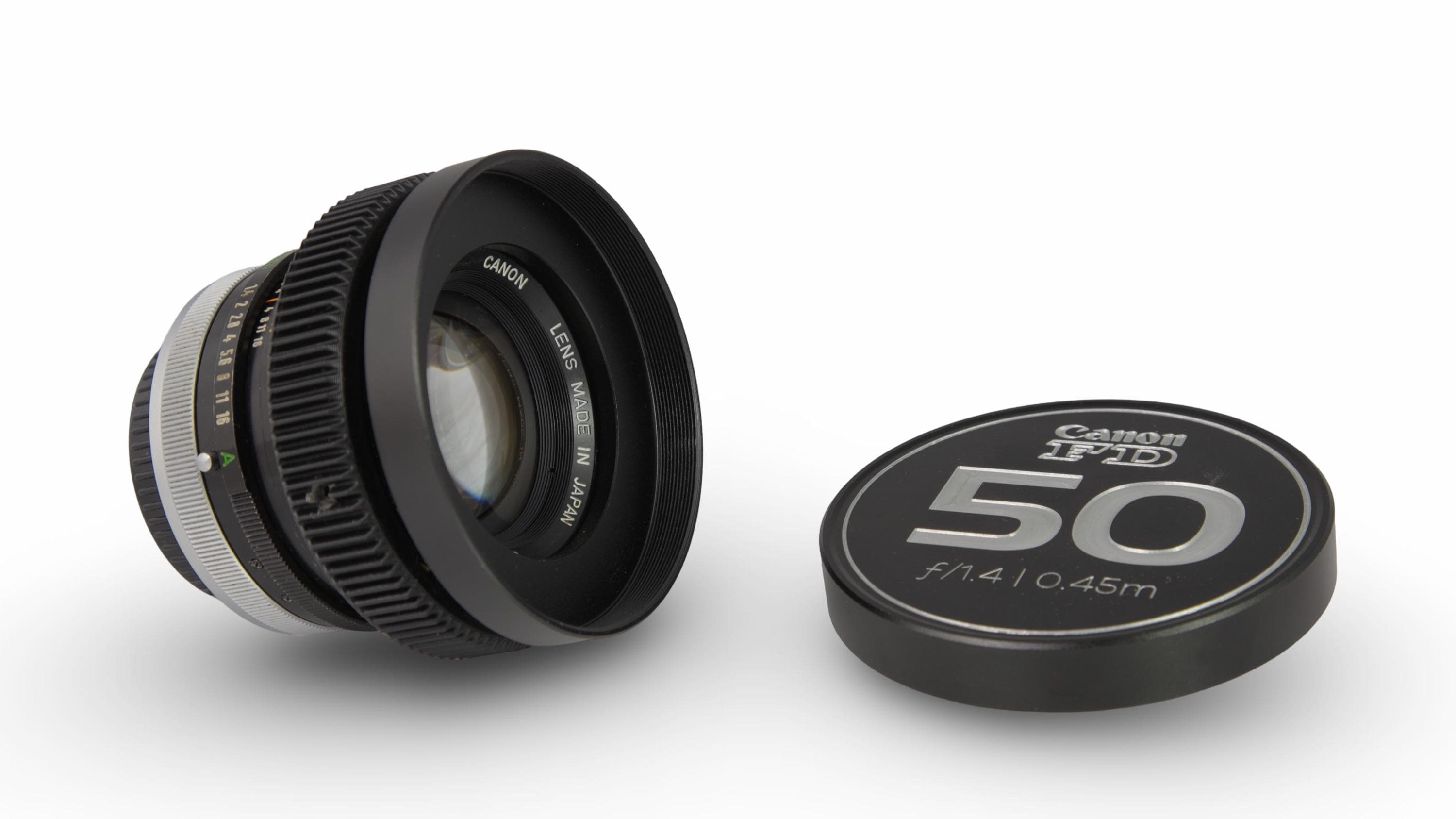 Canon FD 50mm f1.4 S.S.C. with Lens Gear 【公式通販】