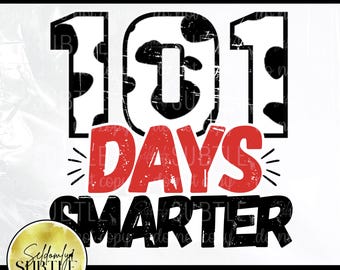 101 Days of School Dalmatian SVG, Kindergarten PNG (Digital Design)