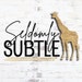 Seldomly Subtle Digital Designs