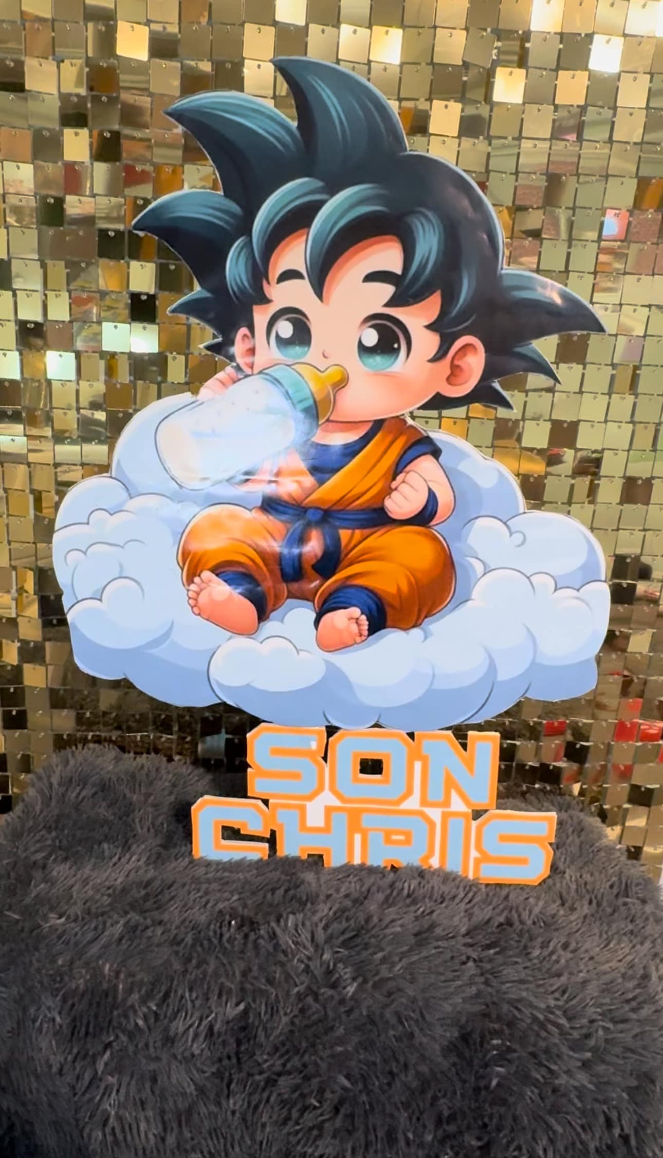 Son Goku, Baby Goku, Foam Board Cutouts, Character Cutouts Etsy