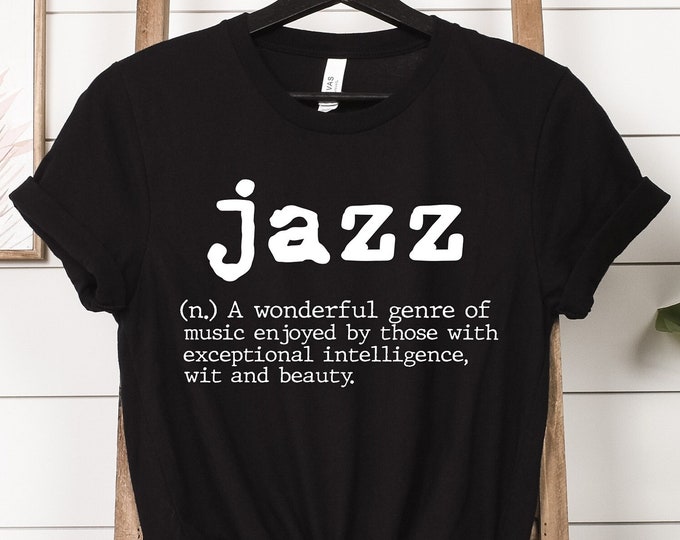 Caution Jazz Hands Funny Tee Shirt Jazz Lover Tee Shirt Funny Jazz Band ...