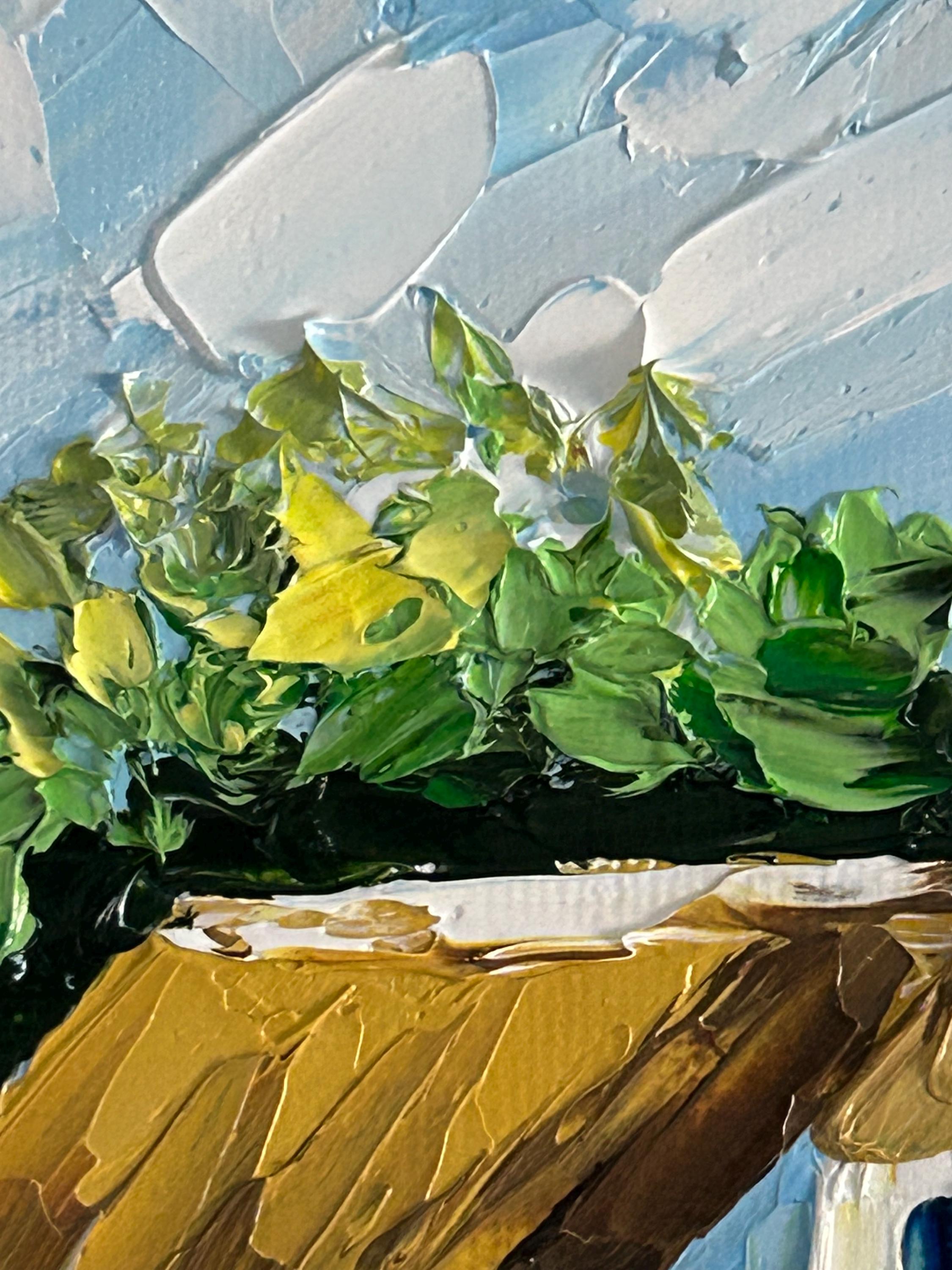 Painting Ireland Original Art Oil Landscape Impasto Textured Palette ...