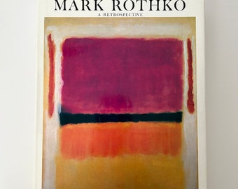 Mark Rothko A Retrospective by Diane Waldman, Mark Rothko Hardcover Art Book