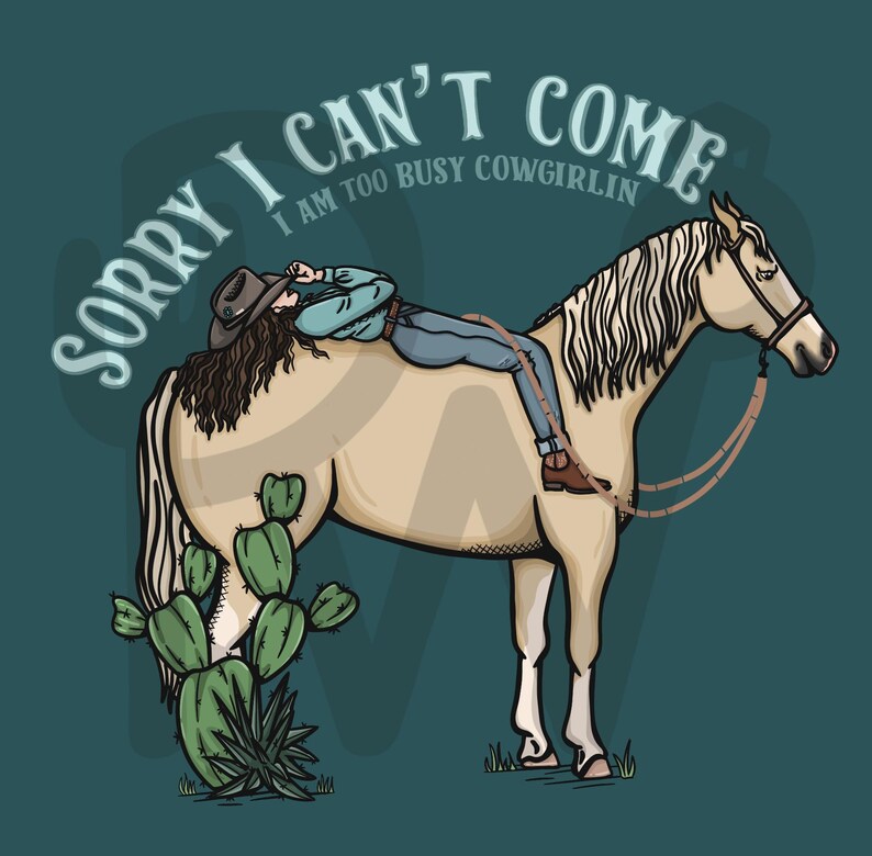 Sorry I Cant Come Exclusive Design Etsy