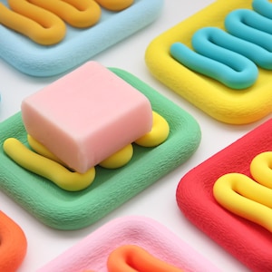 OLALA Seifenschalen | 16 Farben | Badezimmer-Organizer & Wohndekor | BENGA Studio