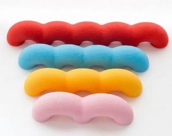 Maniglie colorate per mobili | Maniglie per armadietti per la decorazione di mobili per la cameretta dei bambini | Dimensioni personalizzate | Design di Benga Studio