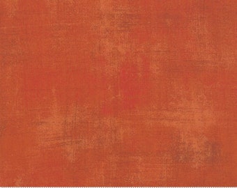 Grunge Basics - From Moda - Pumpkin - Number 285 - One Yard - 11.50 Dollars