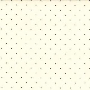 LAST 25 Inches - American Jane - For Moda - Pin Dot - Ice Cream (21098-41) - 7.95 Dollars