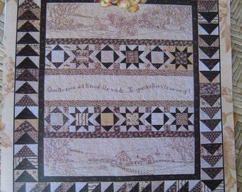 Over The River And Through The Woods - Embroidery And Quilt Pattern - By Crab-Apple Hill (CH316) - 10.75 Dollars