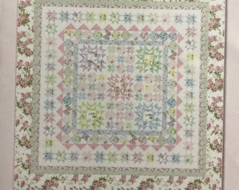 SALE - Sweet Lizzie - Designed By Rahna Summerlin - For Blooming In Chintz (Q1004) -  3.95 Dollars