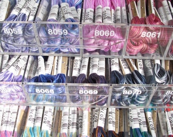 CLEARANCE - Season's Variegated Embroidery Floss - By Cosmo - 5 Skeins - 6.25 Dollars