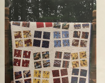 Dancing Patchwork Quilt - From Carlene Westberg Designs - (cjw-006) - 6.00 Dollars