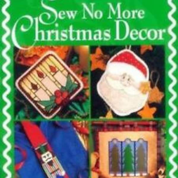 SALE - Sew No More Christmas Decor - Wonder-Under - From Oxmoor House - 1998 - 3.25 Dollars