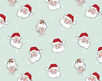 Santa Claus Lane - By Melissa Mortenson - For Riley Blake - Main Mint (C9610-R) - One Yard - 11.75 Dollars