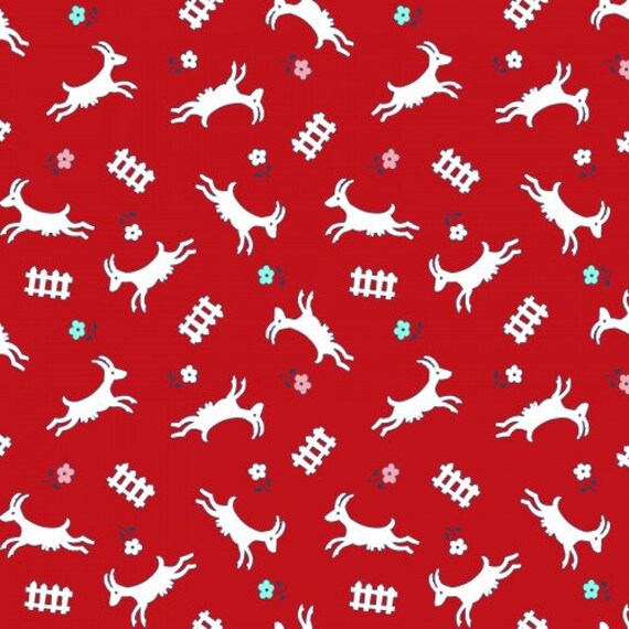 Toy Box Miniatures Fabric Washington Street Studio Deer Etsy