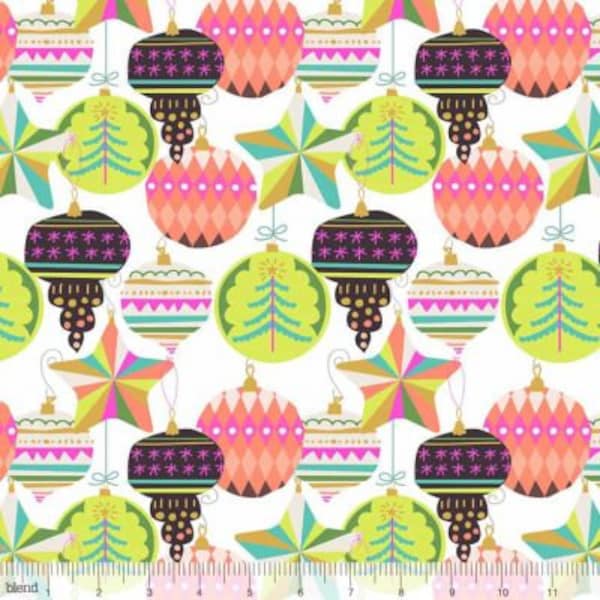 All Is Bright - From Maude Ashbury - For Blend  - White - 1 Yard - 7.95 Dollars