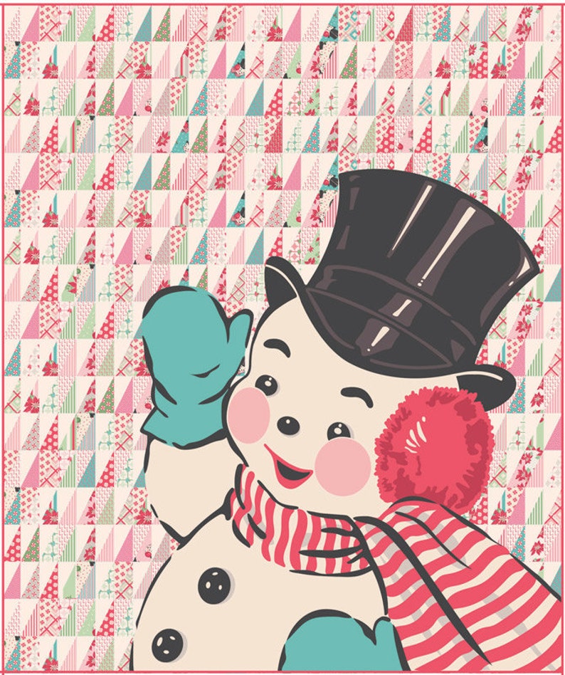 From Urban Chicks For Moda - Sweet Christmas Quilt Kit KIT31150 - 139.50 Dollars