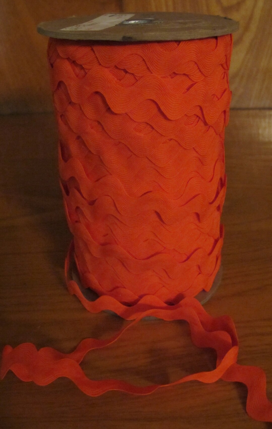 Vintage Polyester Blend Ric Rac Bright Orange 5 Yards 6 Dollars - Etsy