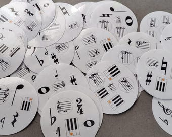 SAVER BUNDLE - 4 Musical Dobble - Spot It - Music Education Card game - 4 sets