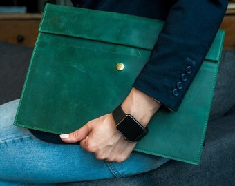 Ledermappe mit Gravur, Dokumentenmappe aus Leder, Dokumentenmappe nach Maß, Business-Dokument-Organizer, Dokumententasche aus Leder