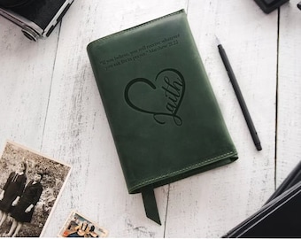 Custom Bible cover, Leather Bible cover, Personalized Bible cover, Leather Bible case, Women Bible case, Leather Bible sleeve