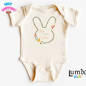 My first easter, Cute Spring Bodysuit, Baby First Easter, Easter Bunny, my first easter