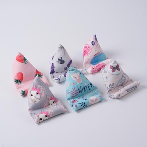 Fabric Phone Pillow Stand, Lavender Flowers Cell Phone Holder, Tablet Cushion, iPad Mini Holder, Birthday/Holiday Gifts